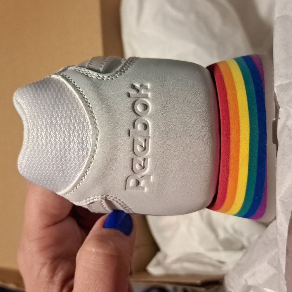 Love is love Reebok shoes
